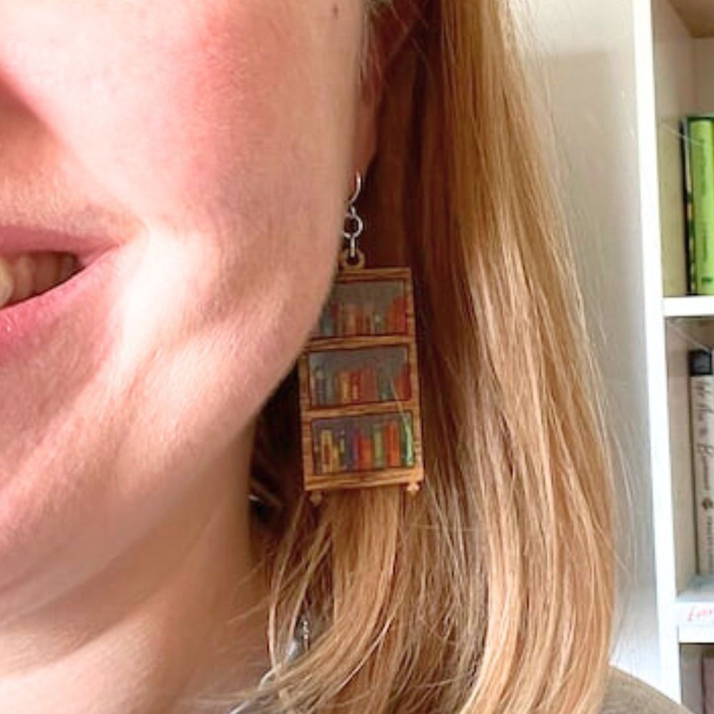 Pendientes Libro Lover (PAR)