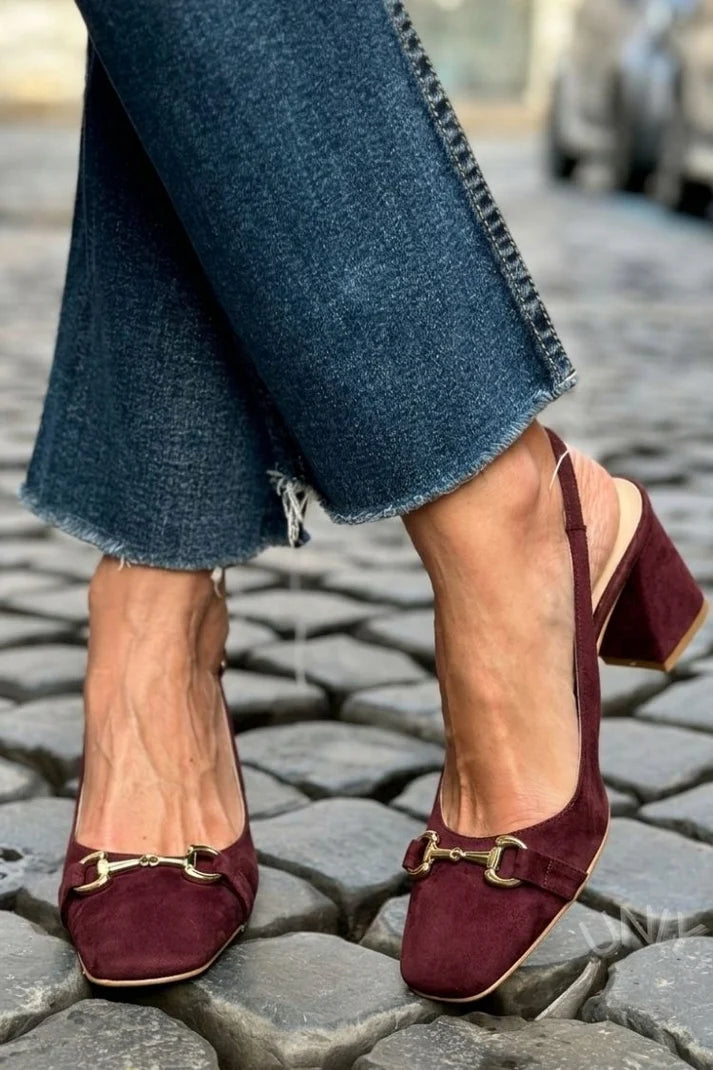 Tacones con Cómodo Tacón de Bloque y Estilo Elegante para Cualquier Ocasión