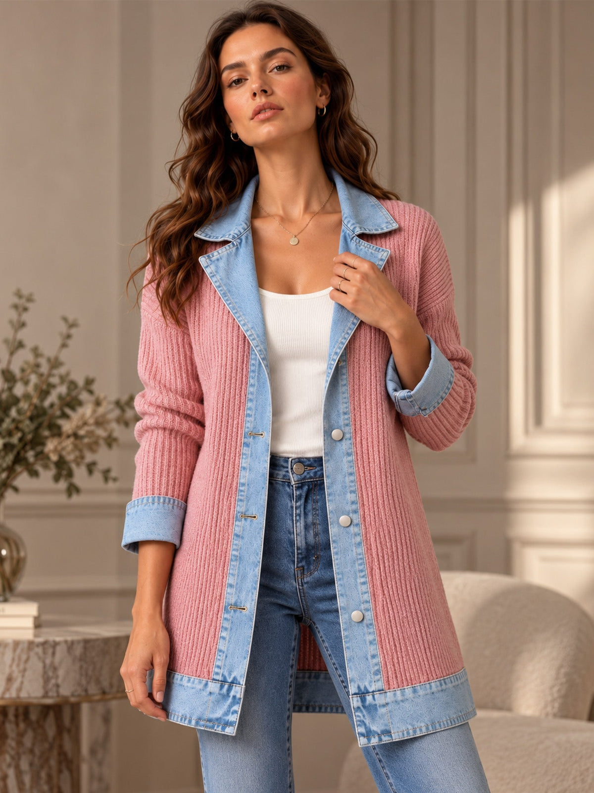Chaqueta Vaquera Elegante