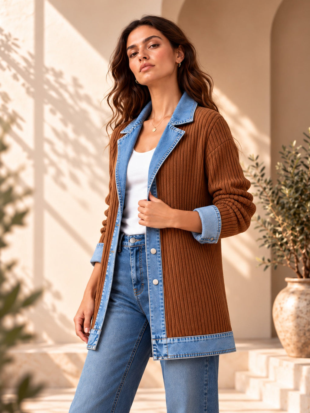Chaqueta Vaquera Elegante