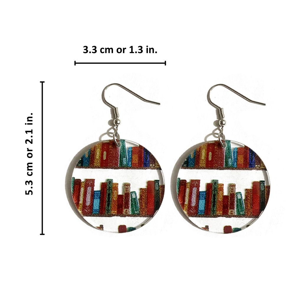 Pendientes Libro Lover (PAR)