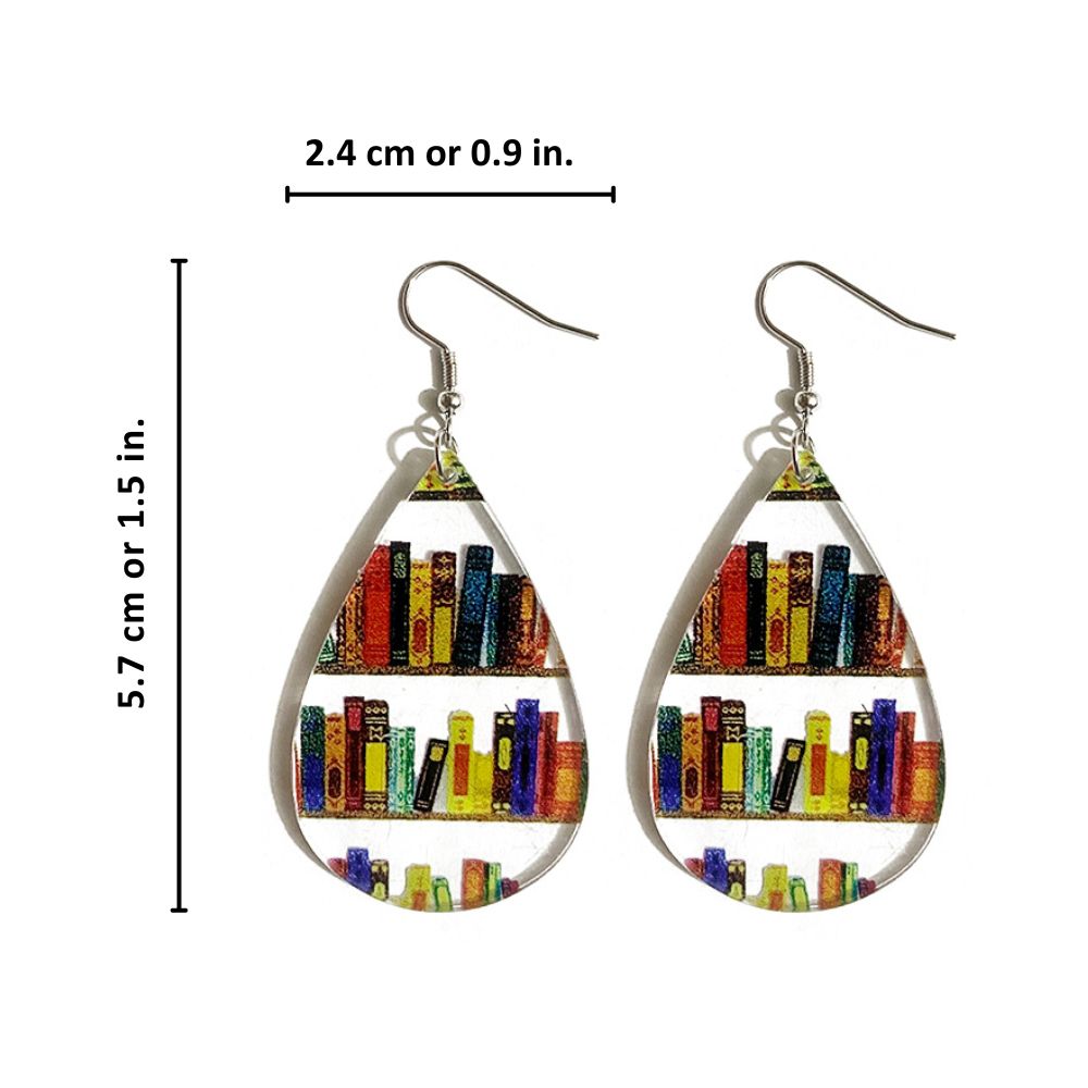 Pendientes Libro Lover (PAR)