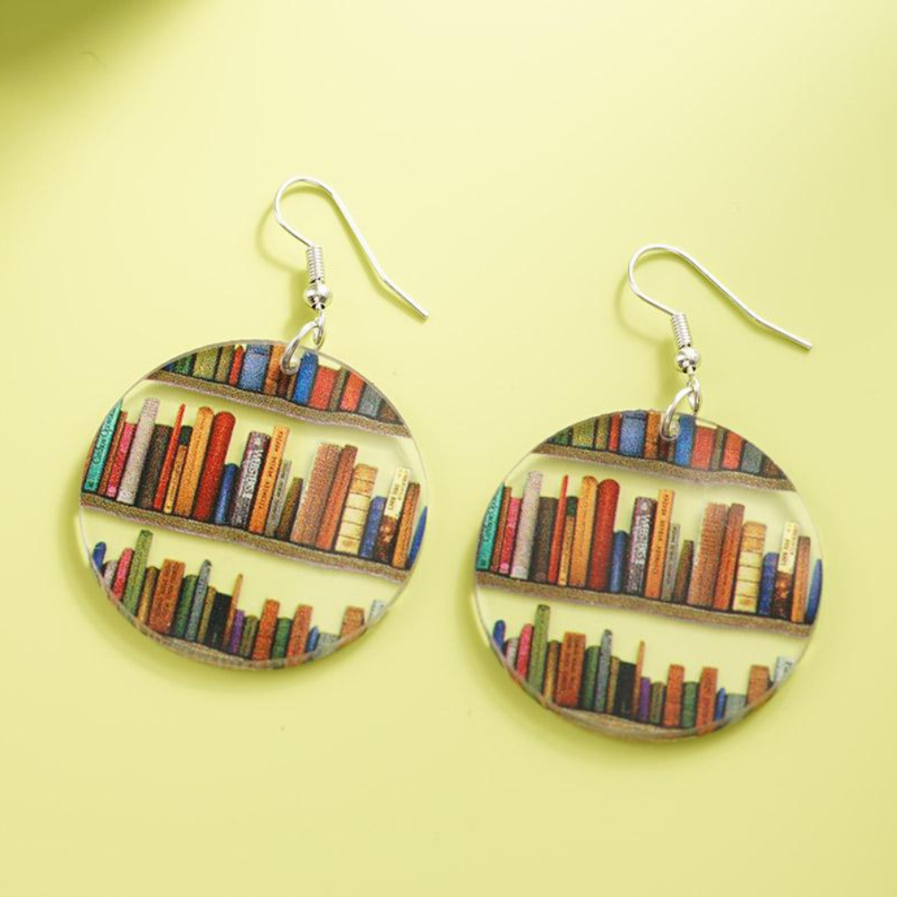 Pendientes Libro Lover (PAR)