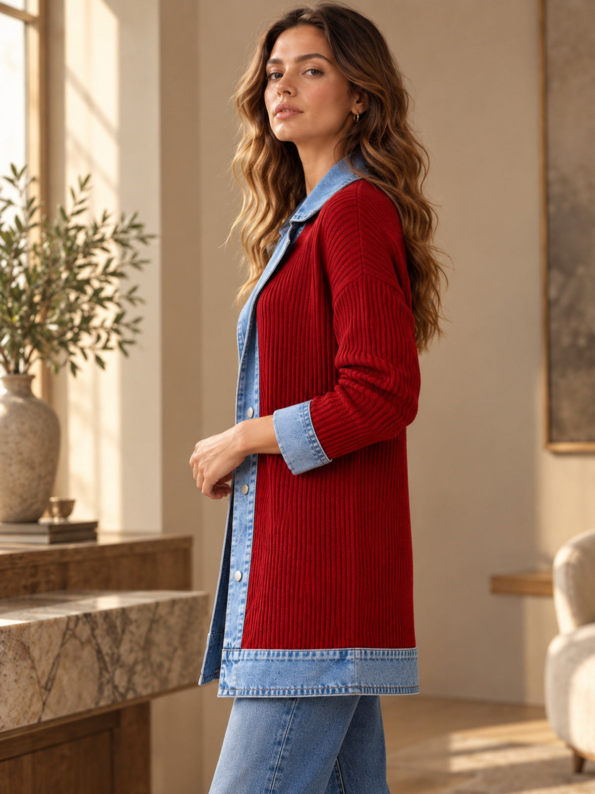 Chaqueta Vaquera Elegante