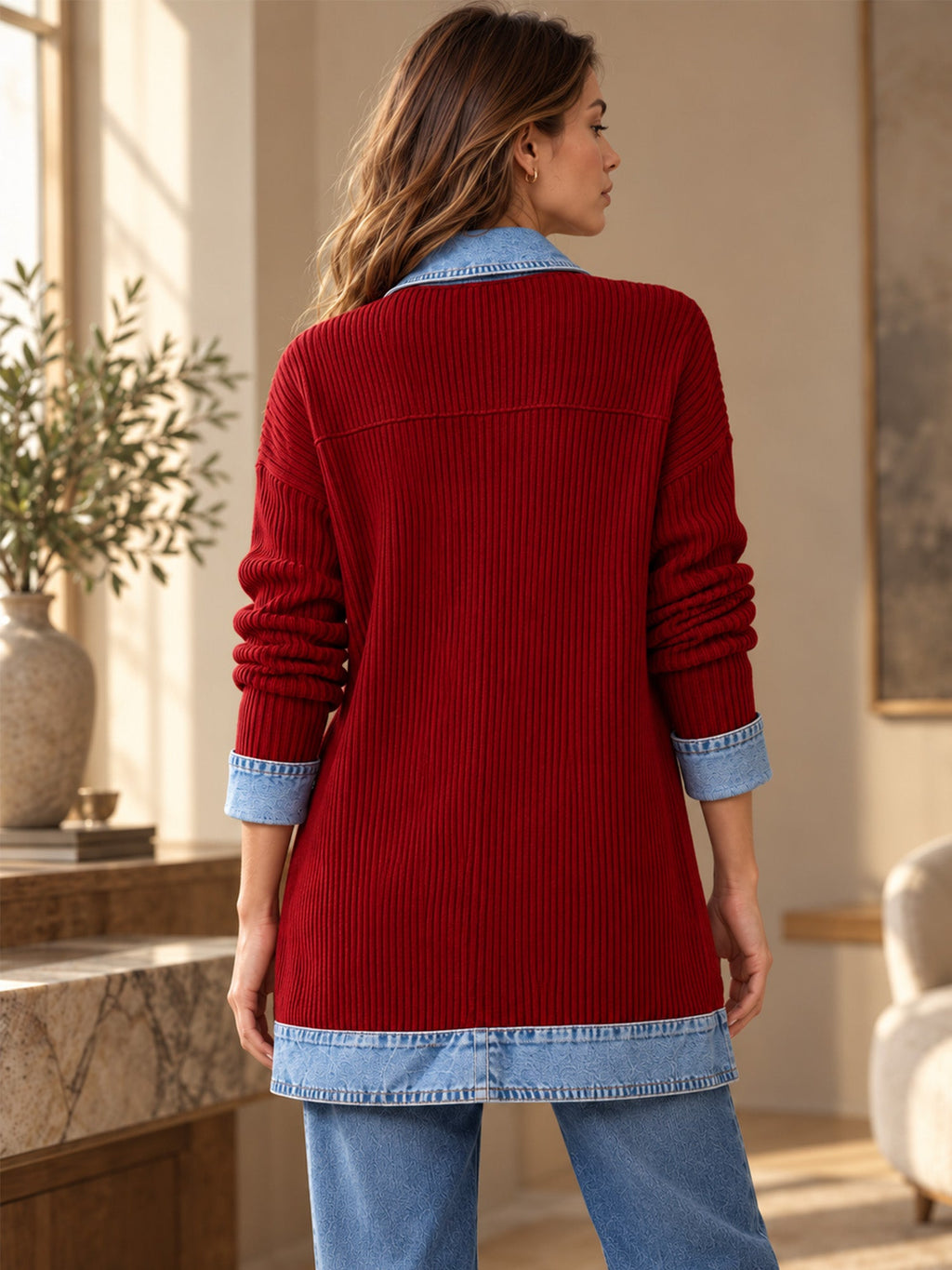 Chaqueta Vaquera Elegante
