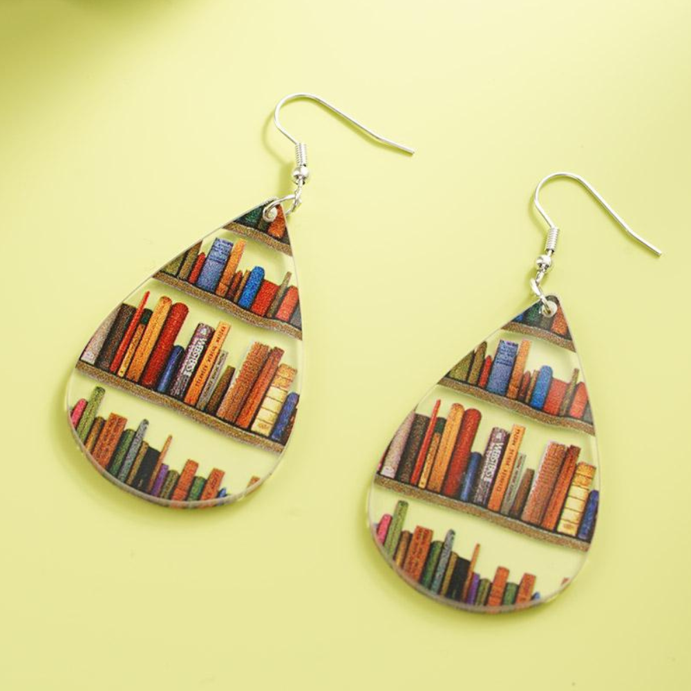 Pendientes Libro Lover (PAR)