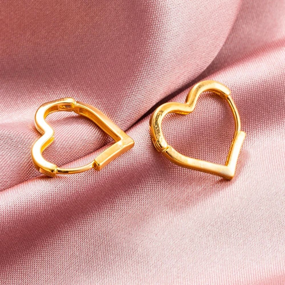 Pendientes con Forma de Corazón (PAR)