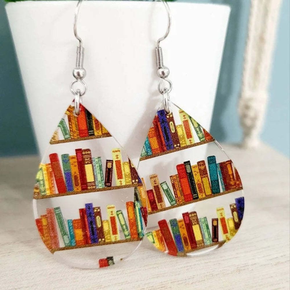Pendientes Libro Lover (PAR)