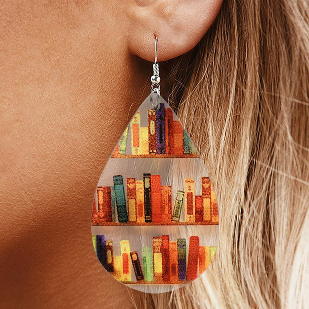 Pendientes Libro Lover (PAR)