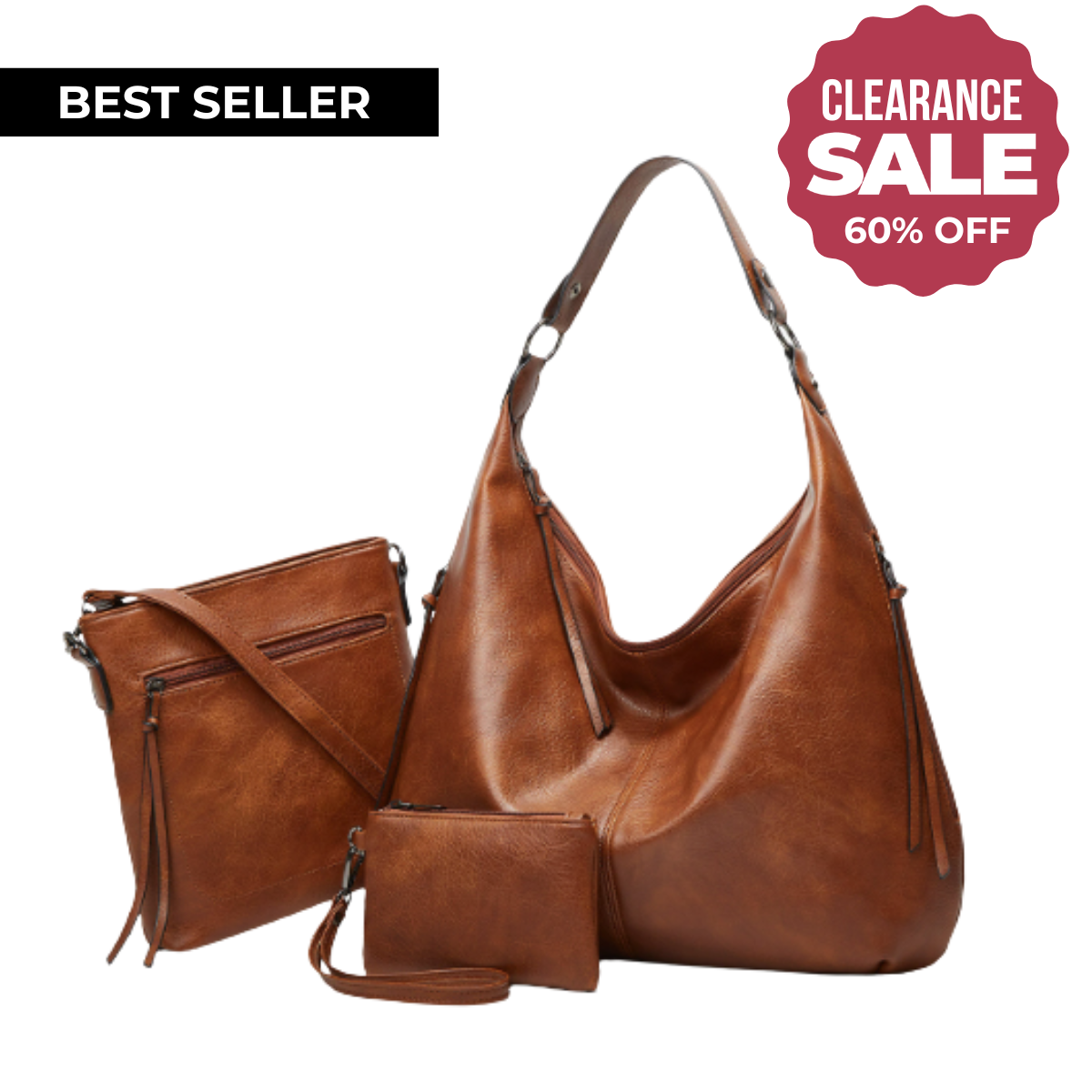 Set de 3 Piezas de Bolsos Elegantes
