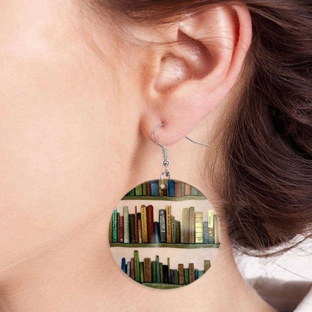 Pendientes Libro Lover (PAR)