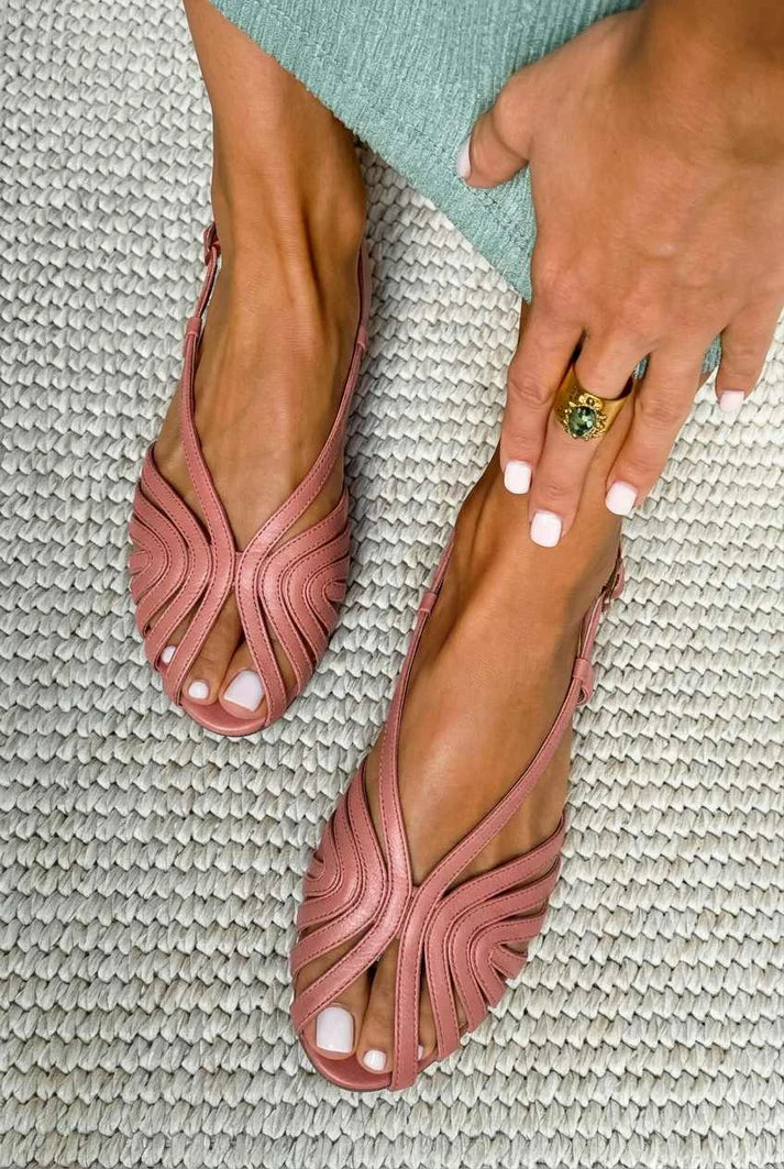 Sandalias de Plataforma Baja Muy  Frescas y Cómodas