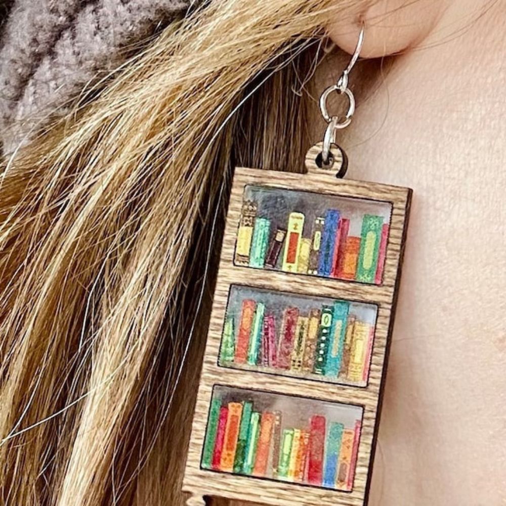 Pendientes Libro Lover (PAR)