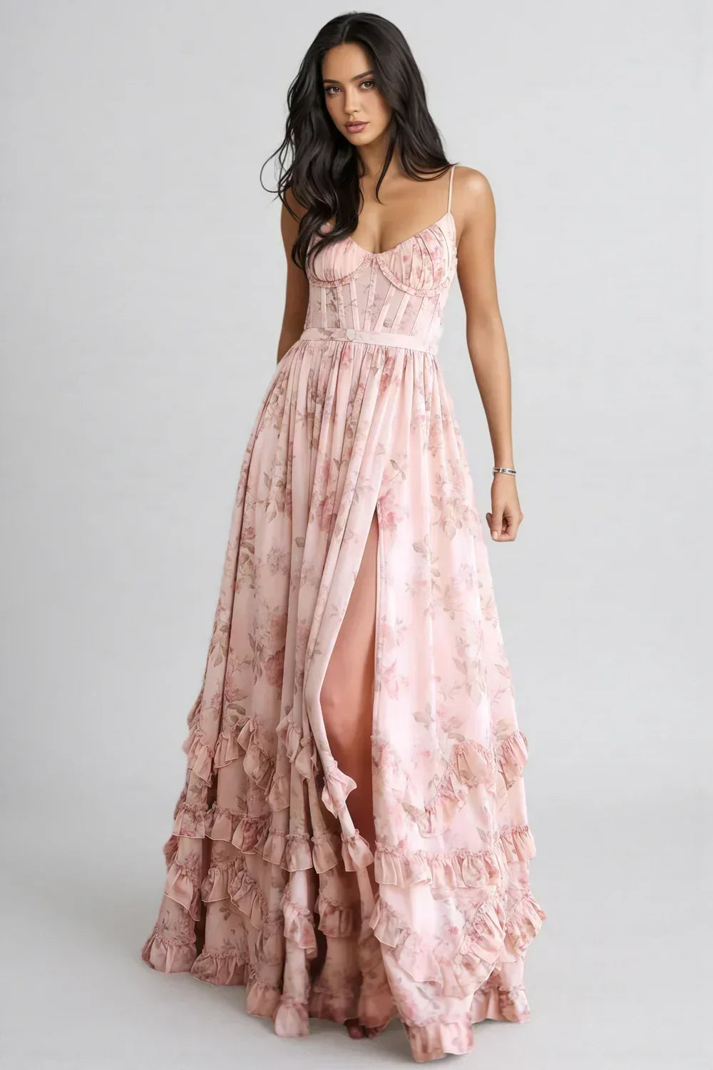Raquel | Vestido midi de silueta etérea