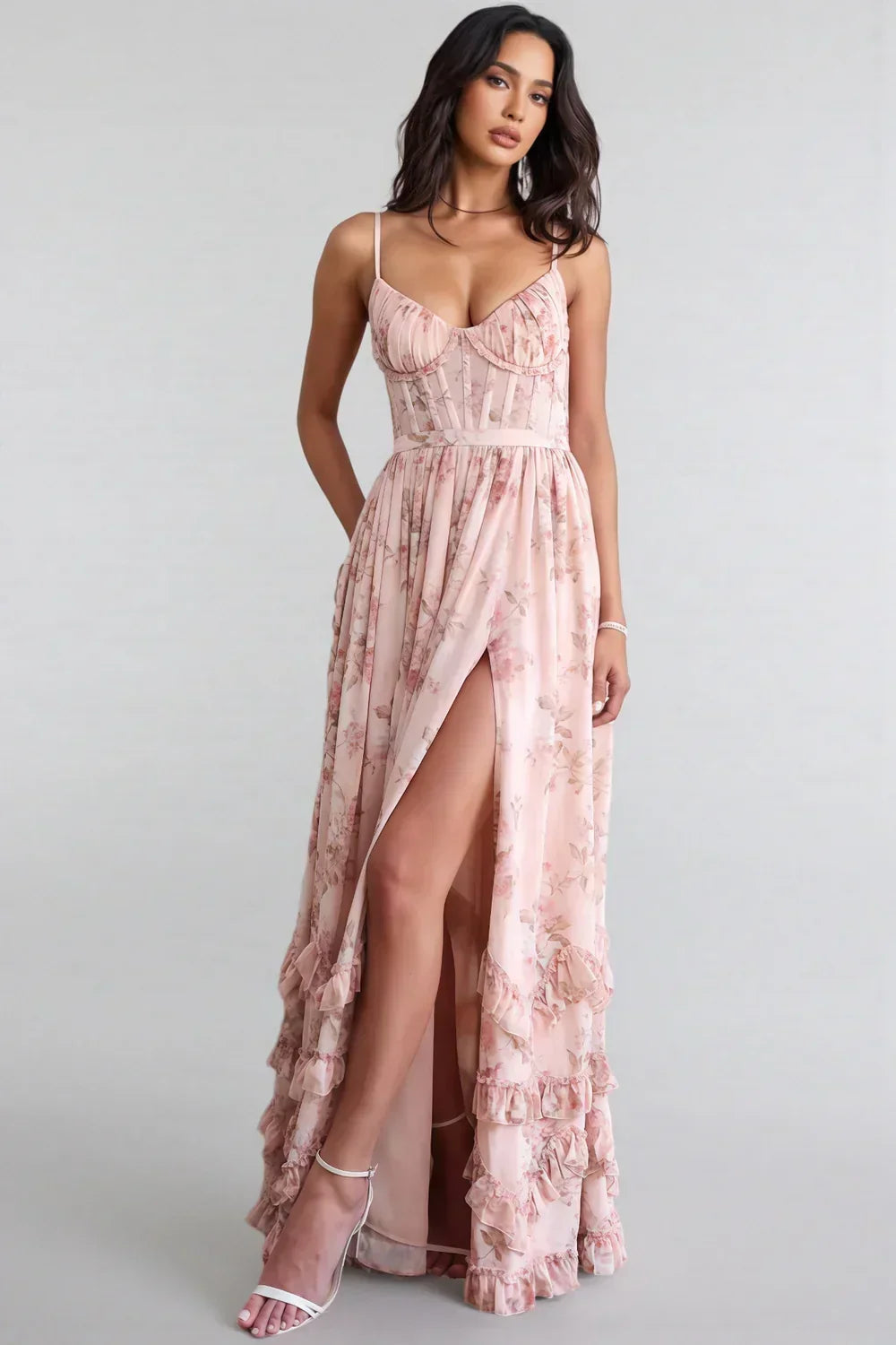 Raquel | Vestido midi de silueta etérea