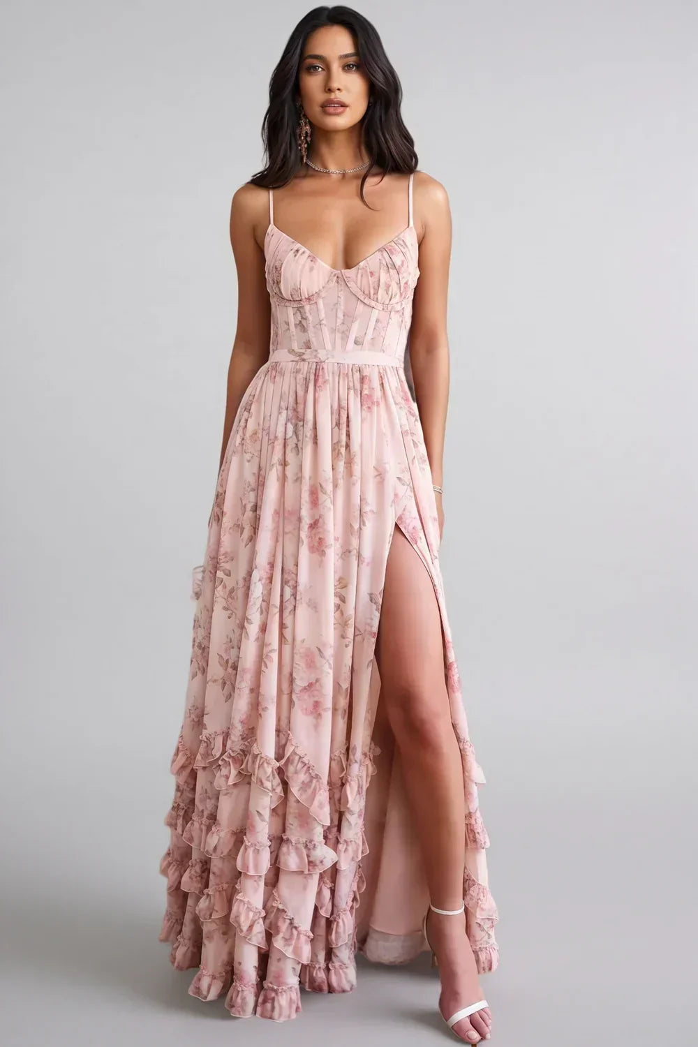 Raquel | Vestido midi de silueta etérea