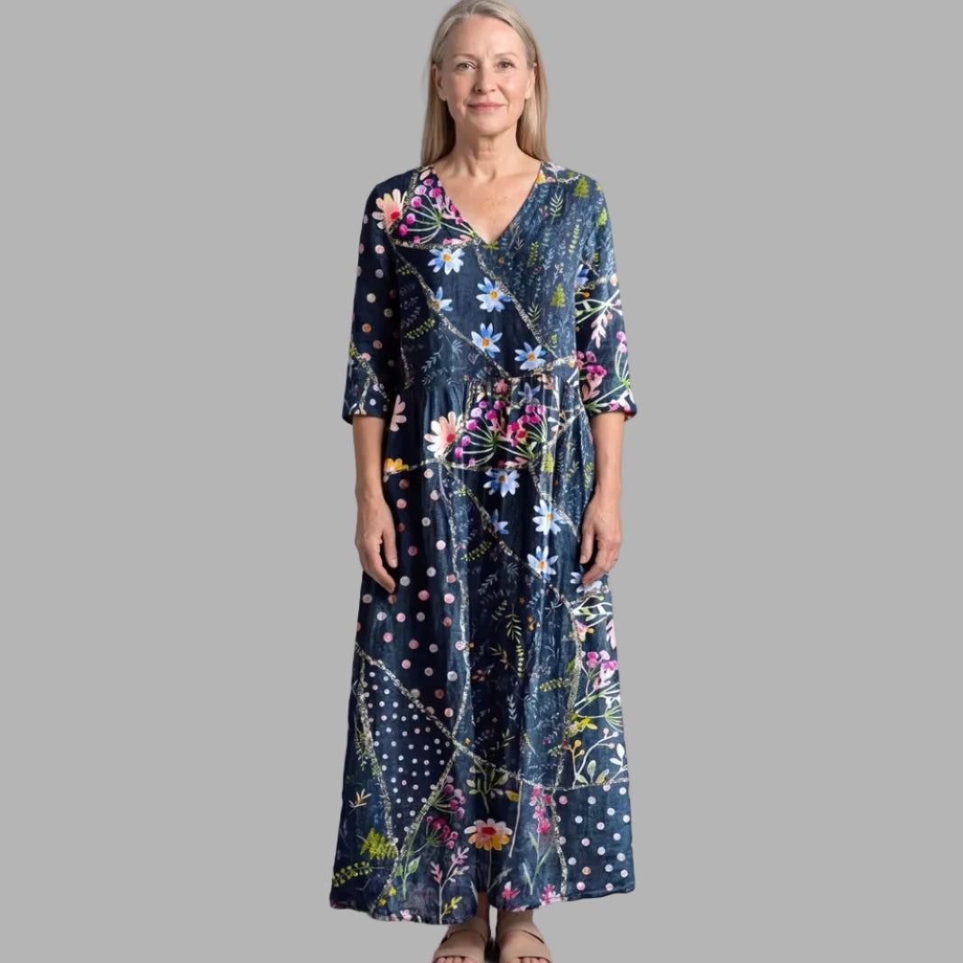 Nekane | Vestido midi floral de verano
